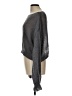 Shein 100% Polyester Metallic Gray Pullover Sweater Size L - photo 5