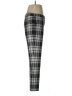 Leifsdottir Plaid Black Casual Pants Size 8 - photo 4