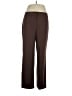 Sag Harbor Houndstooth Brown Dress Pants Size 14 - photo 1