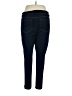 Curve Appeal Solid Blue Jeans Size 14W - photo 2