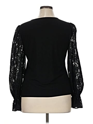 Elie Tahari Long Sleeve Blouse (view 2)
