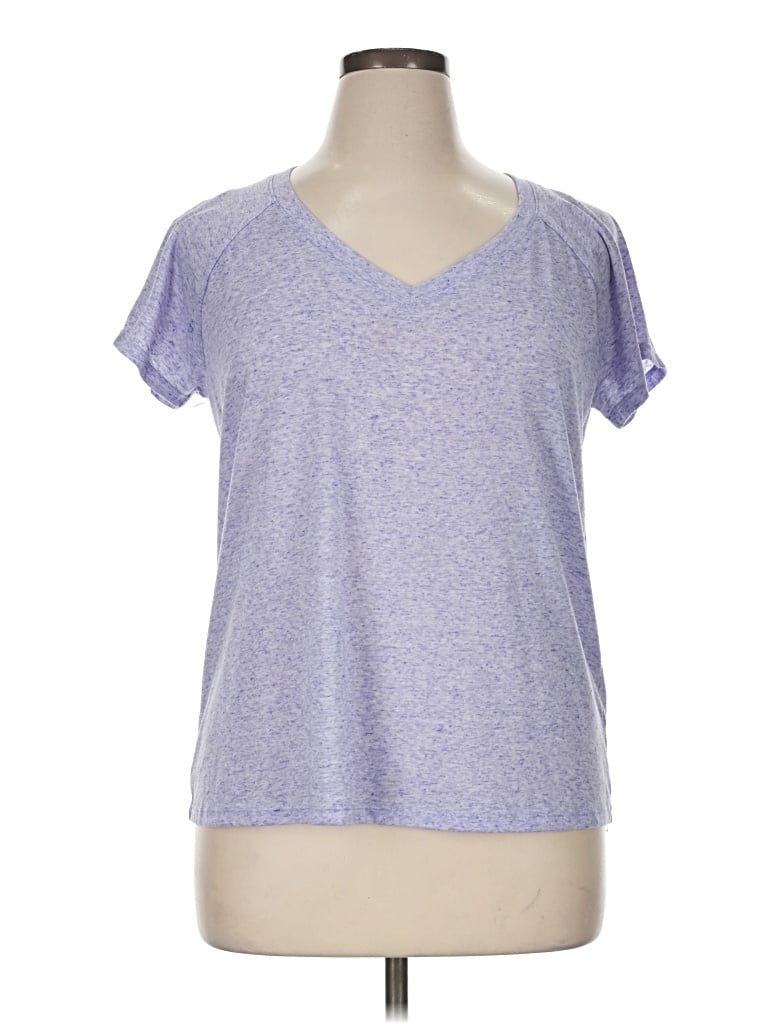 Pre-owned Juicy Couture Short Sleeve T-shirt In Purple