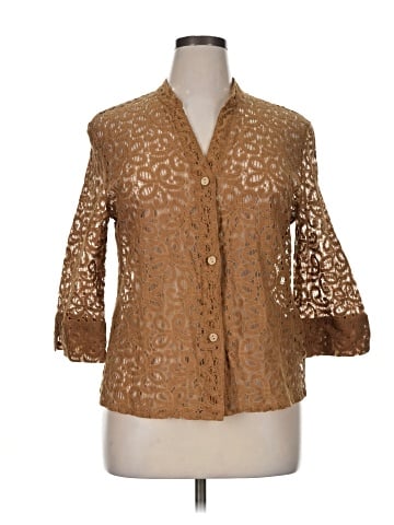 Ruby Rd. 3/4 Sleeve Blouse (view 1)