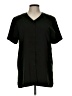 Sag Harbor 100% Polyester Black Short Sleeve Blouse Size 10 - photo 1