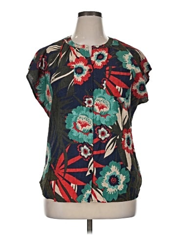Van Heusen Short Sleeve Blouse (view 1)