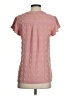 Merokeety Pink Short Sleeve Blouse Size XS - photo 2