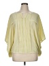 Marla Wynne 100% Polyester Yellow 3/4 Sleeve Blouse Size 1X - photo 1