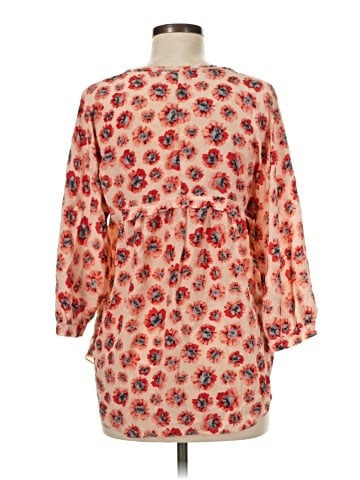 Rebecca Taylor 3/4 Sleeve Silk Top (view 2)