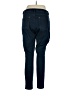 Hue Solid Blue Jeans Size XL - photo 2