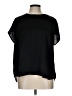 CAbi 100% Polyester Black Short Sleeve Top Size L - photo 1