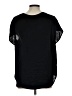 CAbi 100% Polyester Black Short Sleeve Top Size L - photo 2