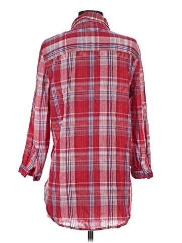 Seven7 3/4 Sleeve Button-Down Shirt (view 2)