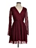 Assorted Brands 100% Polyamide Burgundy Cocktail Dress Size 4 - photo 1