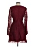 Assorted Brands 100% Polyamide Burgundy Cocktail Dress Size 4 - photo 2