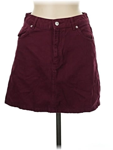 Topshop Silk Skirt (view 1)