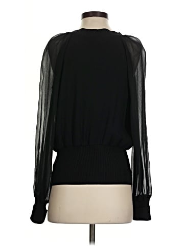 St. John Long Sleeve Silk Top (view 2)