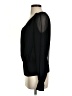 St. John 100% Silk Black Long Sleeve Silk Top Size P (petite) - photo 5