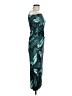 Unbranded 100% Polyester Tropical Teal Green Cocktail Dress Size M - photo 4
