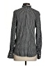 J.Crew Houndstooth Black Long Sleeve Blouse Size 4 - photo 2