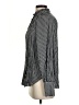 J.Crew Houndstooth Black Long Sleeve Blouse Size 4 - photo 5