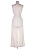 Monteau Solid Ivory Jumpsuit Size L - photo 2