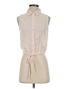 Bella Dahl Sleeveless Button Down Shirt
