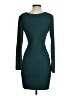 Studio M Solid Teal Cocktail Dress Size S - photo 2