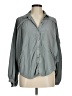 Fate 100% Modal Gray Long Sleeve Button-Down Shirt Size M - photo 1