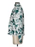 Unbranded 100% Polyester Floral Teal White Long Sleeve Blouse Size S - photo 5