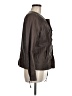 Eileen Fisher 100% Cotton Solid Brown Jacket Size M - photo 4