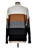 French Connection Color Block Brown Pullover Sweater Size L - photo 2