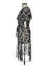 MSK Animal Print Silver Casual Dress Size 4 - photo 5
