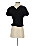 Madewell 100% Viscose Black Short Sleeve Top Size 0 - photo 2