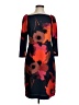 Alex Marie Print Orange Cocktail Dress Size 4 - photo 1