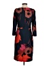 Alex Marie Print Orange Cocktail Dress Size 4 - photo 2