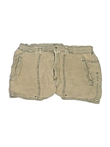 Free People Khaki Shorts (view 1)