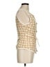 Shein Yellow Ivory Sweater Vest Size 6 - photo 4