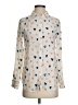 Equipment Hearts Ivory Long Sleeve Blouse Size XS - photo 1