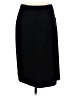 DKNY 100% Wool Solid Black Wool Skirt Size 8 - photo 2