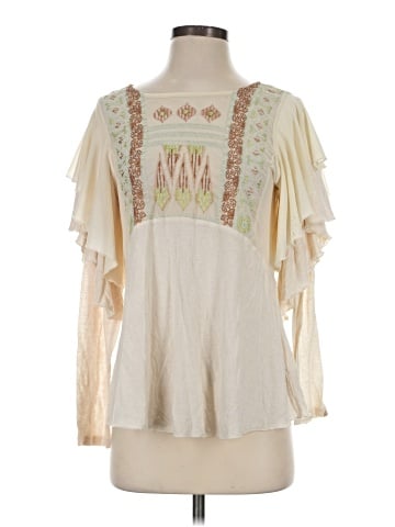 Free People Short Sleeve Blouse (view 1)