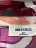 Inner Circle Inc. Print Burgundy Long Sleeve Blouse Size 2X - photo 7