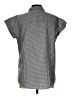 Bobeau Houndstooth Gray Short Sleeve Blouse Size L - photo 2