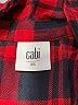 CAbi 100% Rayon Plaid Red Long Sleeve Button-Down Shirt Size XS - photo 7