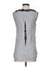 Esley 100% Rayon Gray Sleeveless Blouse Size S - photo 2
