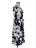 Calvin Klein Print Gray Casual Dress Size 6 - photo 4