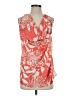 Black Rainn 100% Polyester Orange Sleeveless Blouse Size S - photo 1