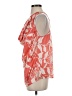 Black Rainn 100% Polyester Orange Sleeveless Blouse Size S - photo 5