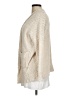 Debut 100% Polyester Ivory Cardigan Size M - photo 5