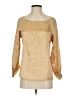 Tucker Gold Long Sleeve Blouse Size XS - photo 1