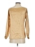 Tucker Gold Long Sleeve Blouse Size XS - photo 2